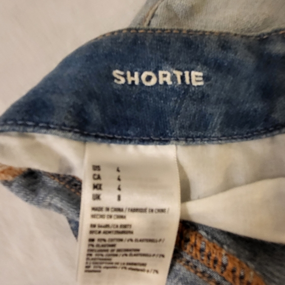 American Eagle outfitters distressed lace up shorts - Picture 5 of 8